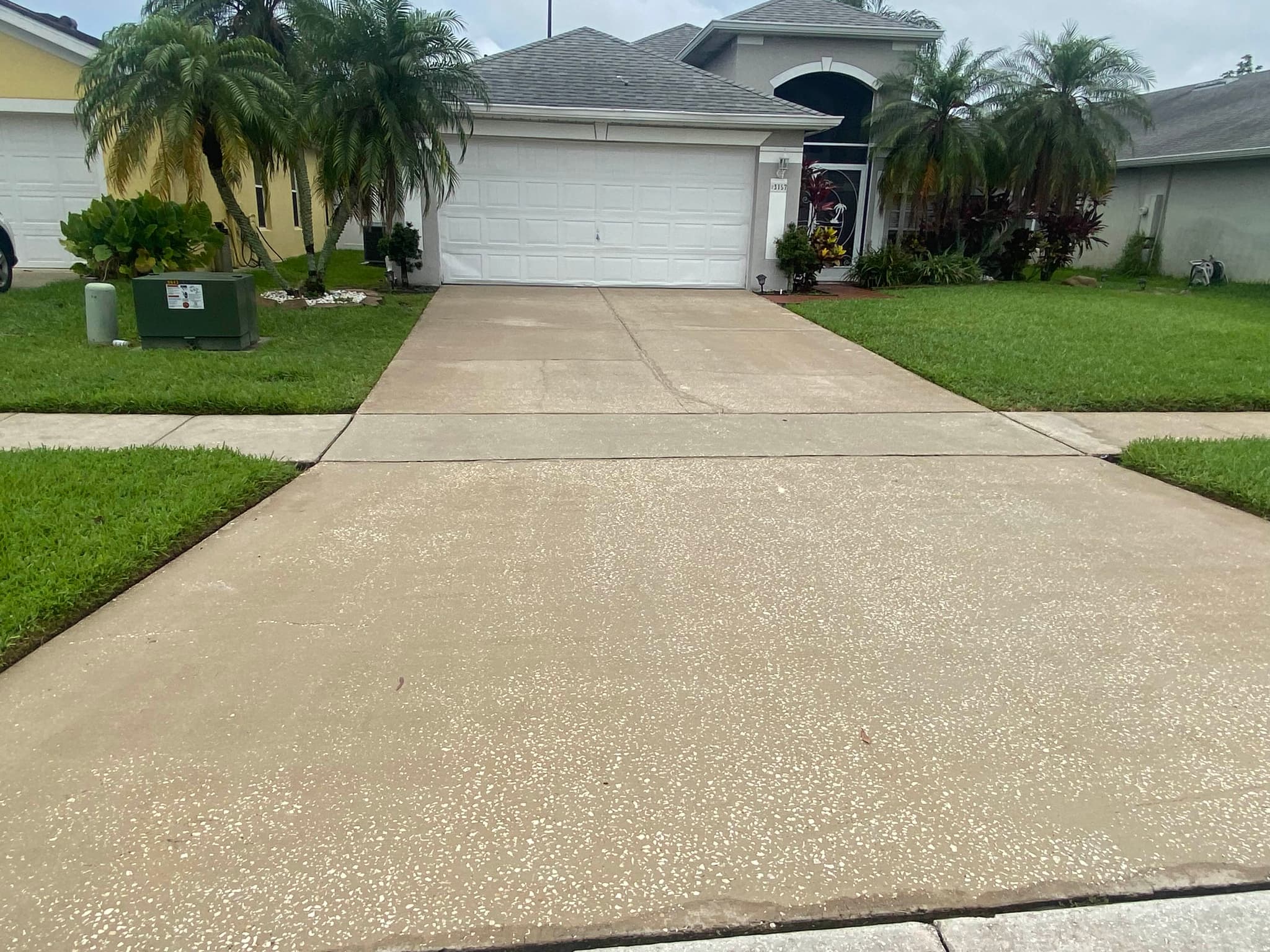 After cleaning