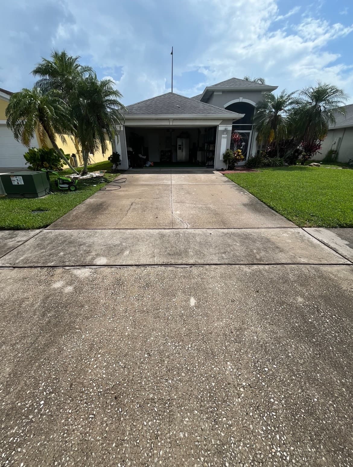 Before cleaning